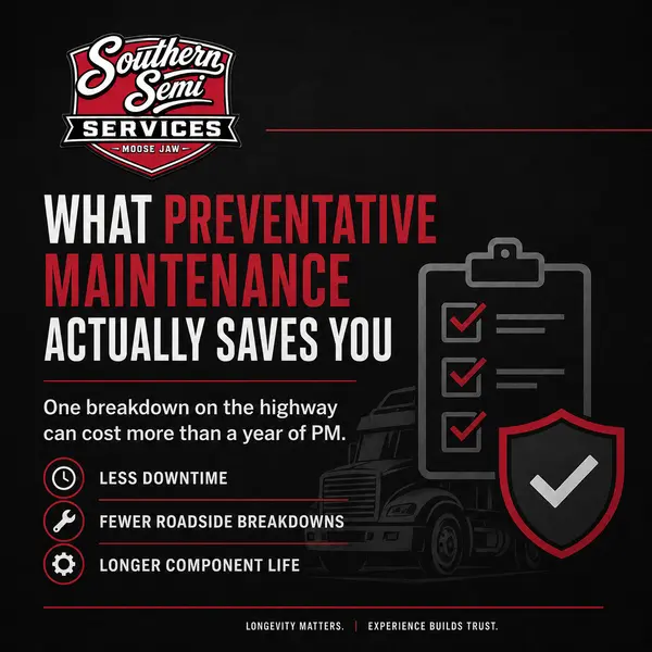 Southern Semi post — What preventative maintenance actually saves you